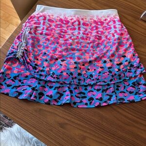 Lucky in Love tennis skirt Sz small